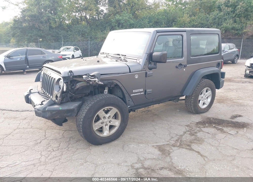 2016 JEEP WRANGLER SPORT VIN: 1C4AJWAG2GL253006