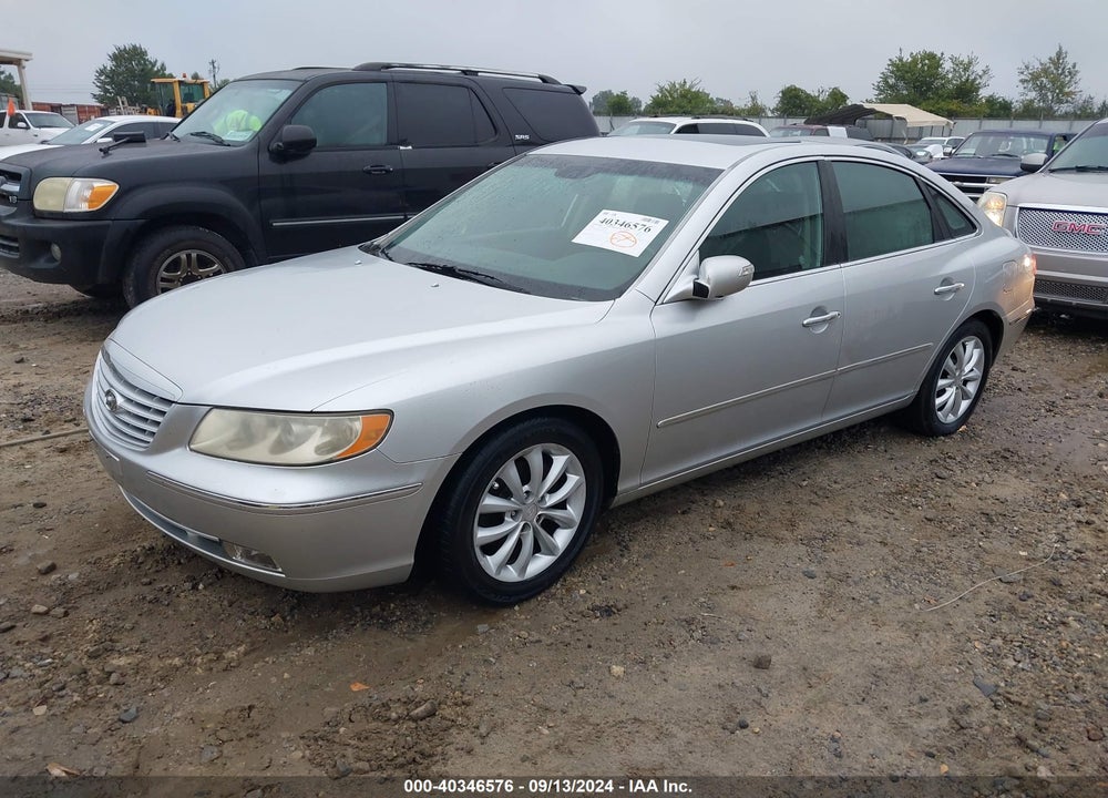 2008 HYUNDAI AZERA LIMITED VIN: KMHFC46FX8A265692