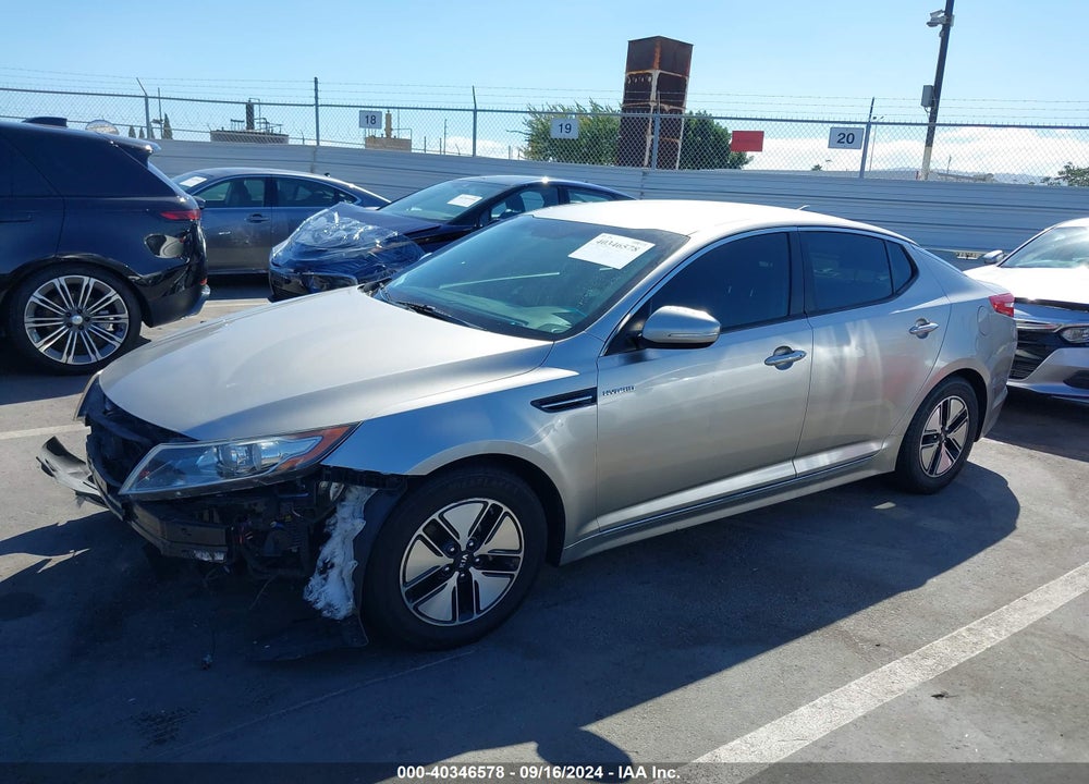 2013 KIA OPTIMA HYBRID LX VIN: KNAGM4ADXD5044895