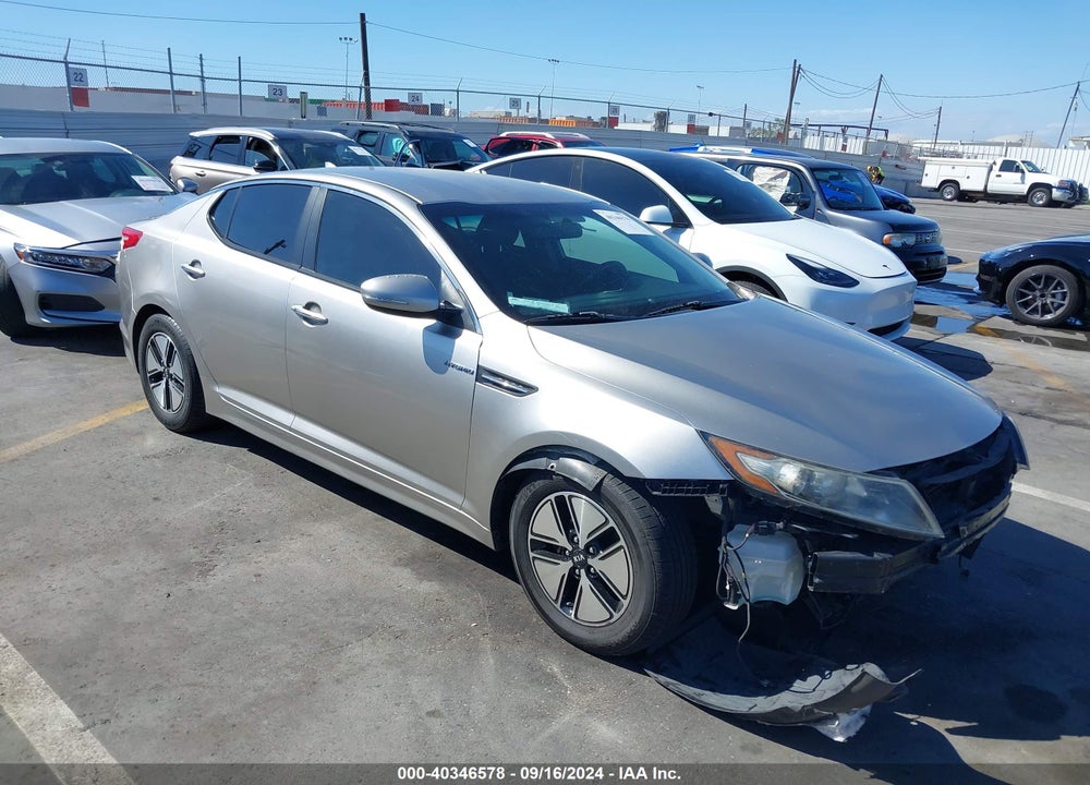 2013 KIA OPTIMA HYBRID LX VIN: KNAGM4ADXD5044895