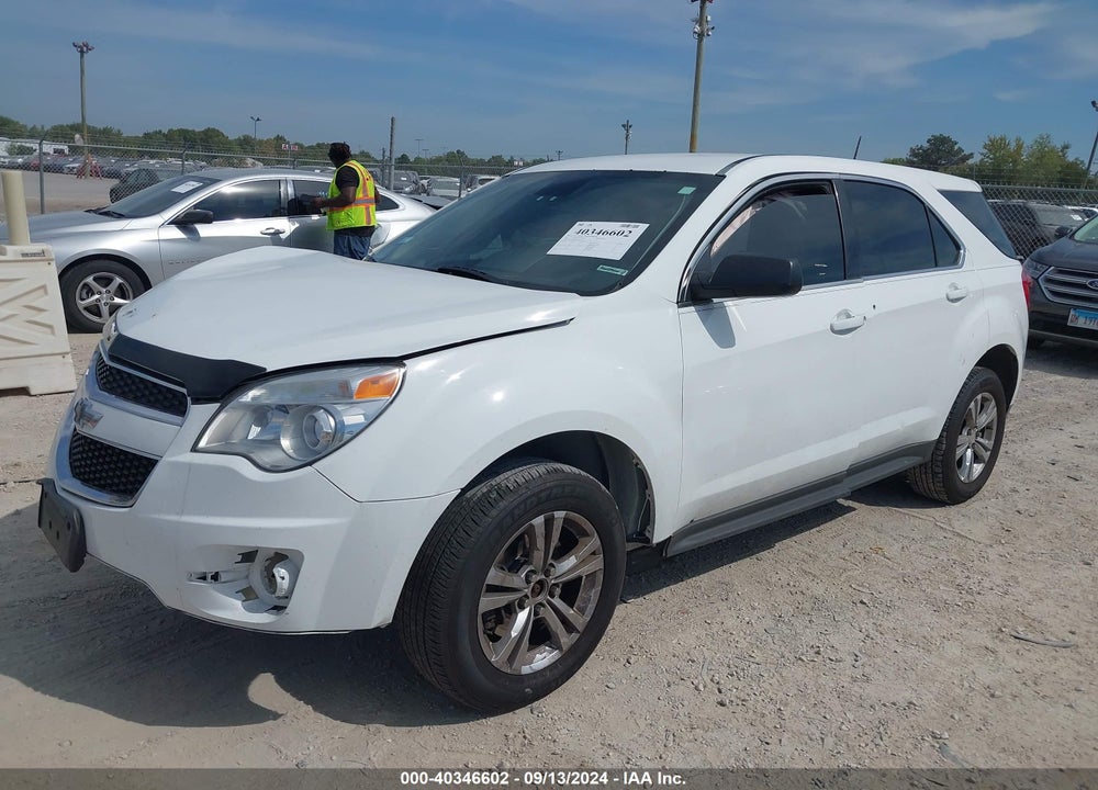 2013 CHEVROLET EQUINOX LS VIN: 2GNALBEK2D6355130