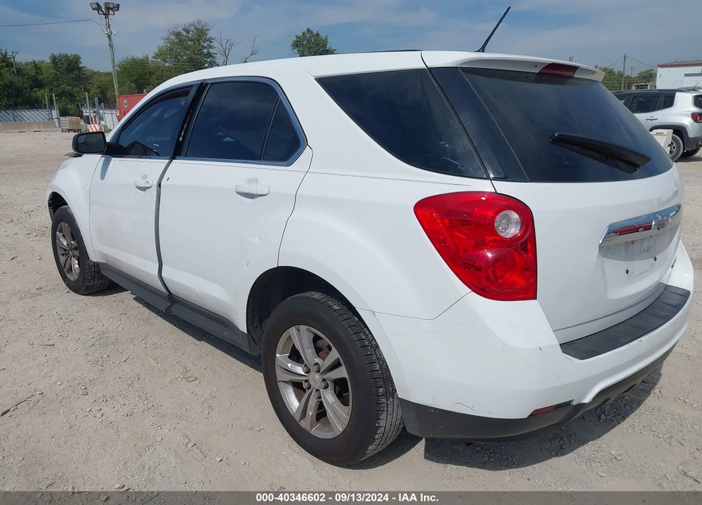 2013 CHEVROLET EQUINOX LS VIN: 2GNALBEK2D6355130