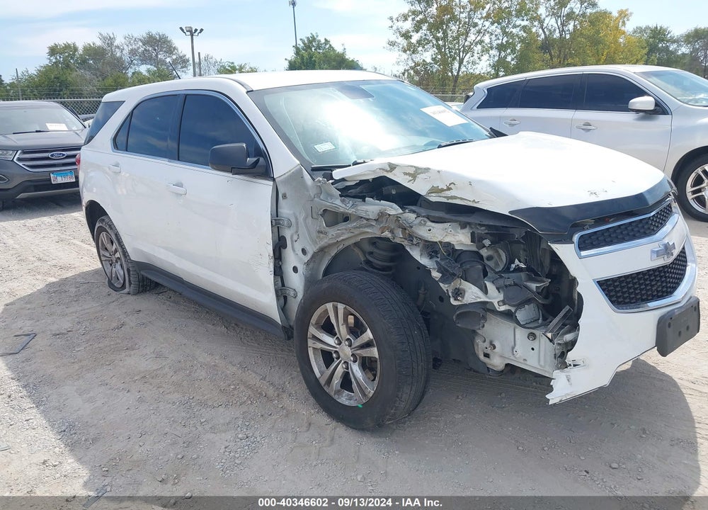 2013 CHEVROLET EQUINOX LS VIN: 2GNALBEK2D6355130