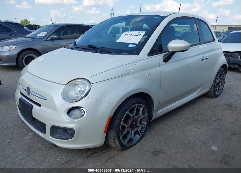 2015 FIAT 500 SPORT VIN: 3C3CFFBR8FT501230
