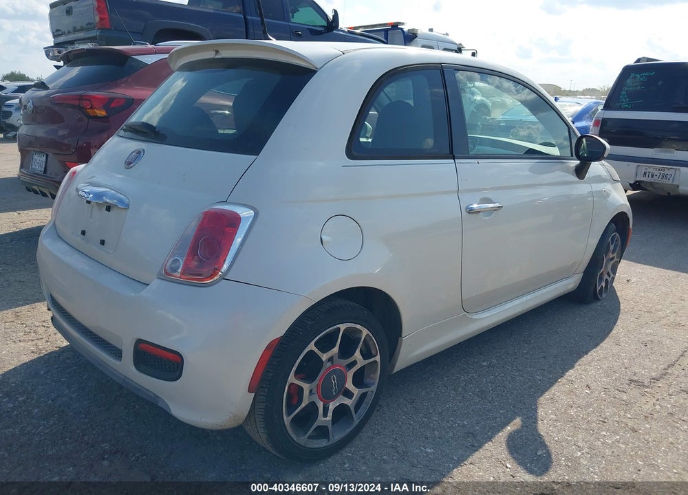 2015 FIAT 500 SPORT VIN: 3C3CFFBR8FT501230