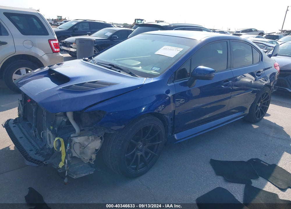 2015 SUBARU WRX STI LIMITED VIN: JF1VA2S65F9802425