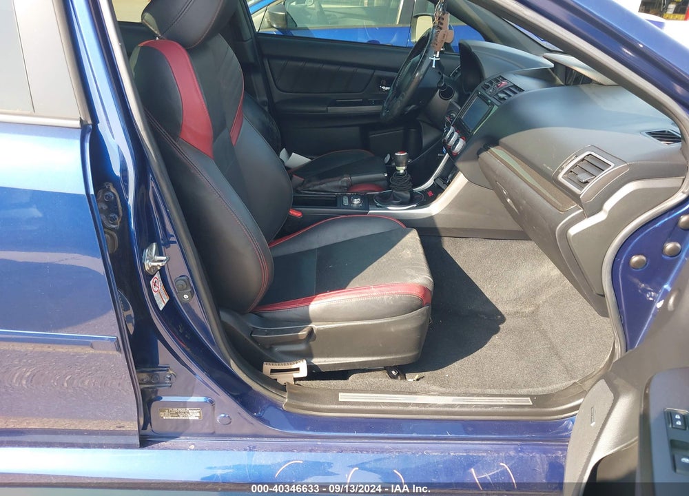2015 SUBARU WRX STI LIMITED VIN: JF1VA2S65F9802425
