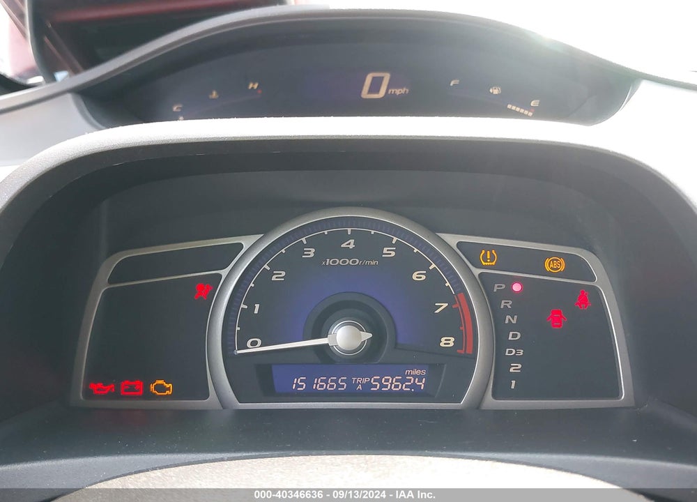 2008 HONDA CIVIC LX VIN: 2HGFA16578H525100