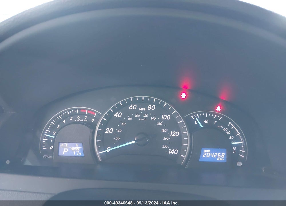 2012 TOYOTA CAMRY LE VIN: 4T1BF1FK1CU042160