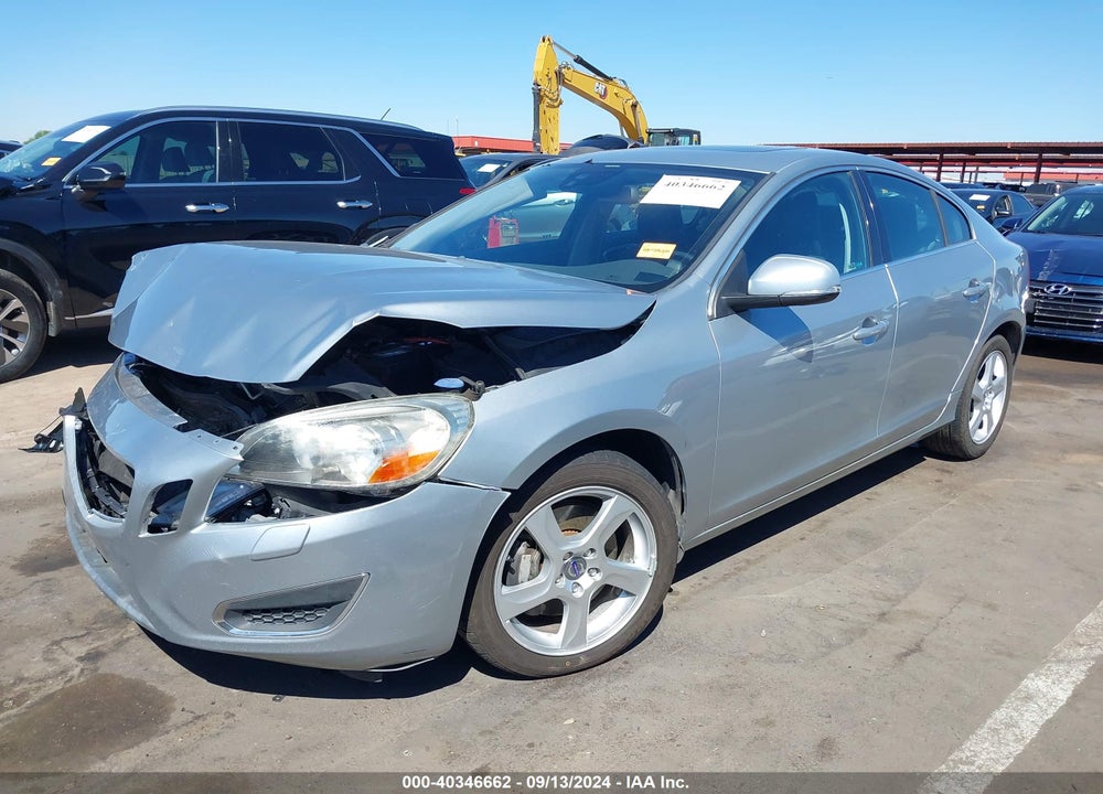 2013 VOLVO S60 T5 VIN: YV1612FH6D2176779