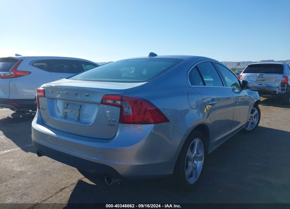 2013 VOLVO S60 T5 VIN: YV1612FH6D2176779