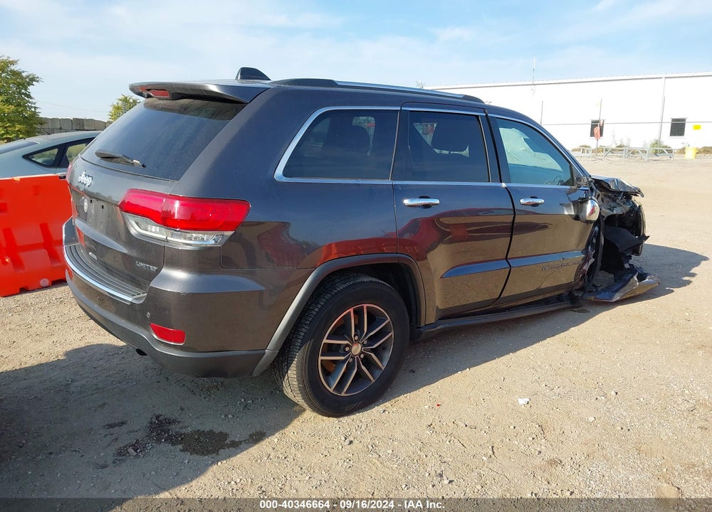 2017 JEEP GRAND CHEROKEE LIMITED 4X4 VIN: 1C4RJFBG4HC900654