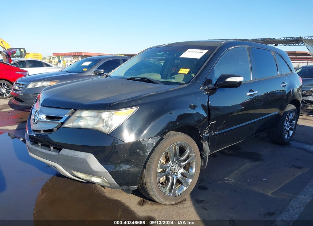 2007 ACURA MDX SPORT PACKAGE VIN: 2HNYD28567H550273