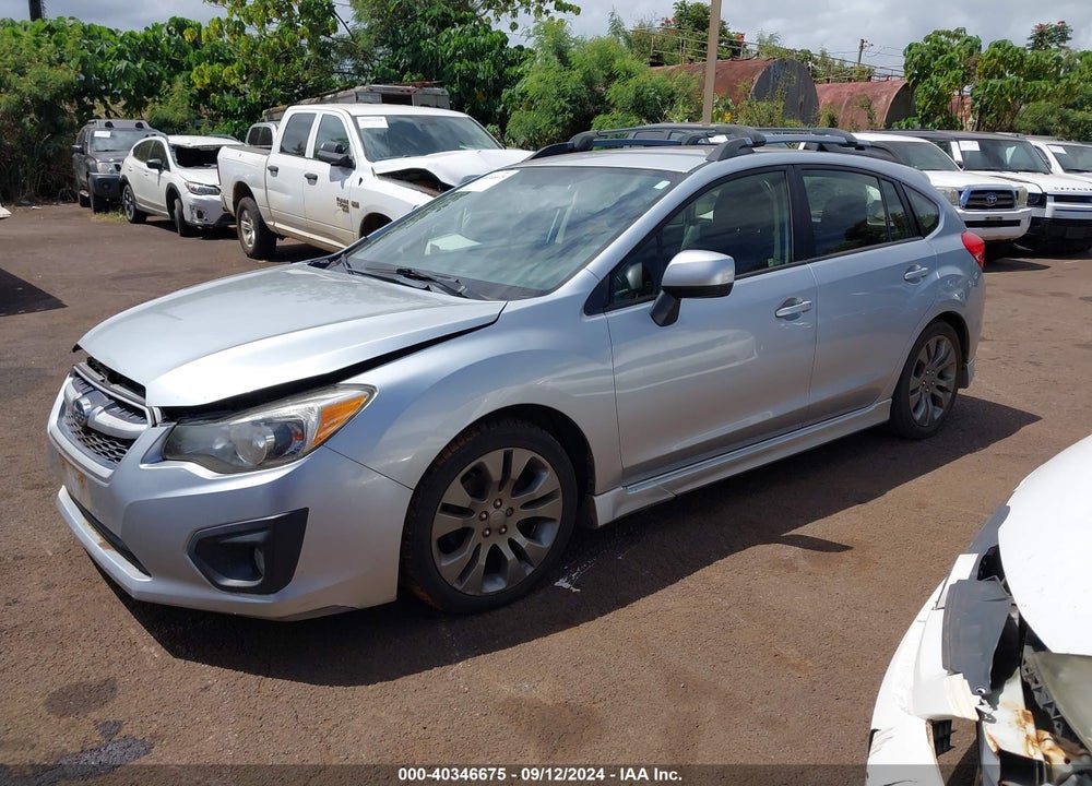 2013 SUBARU IMPREZA 2.0I SPORT PREMIUM VIN: JF1GPAL66DH826266