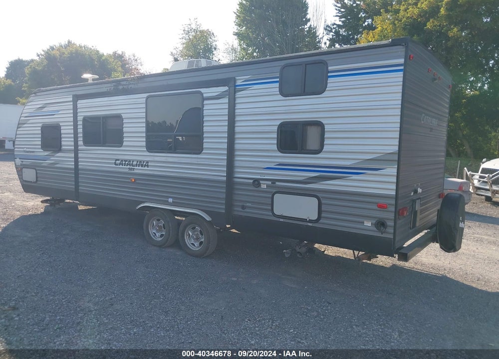 2019 FOREST RIVER CATALINA 281DDS VIN: 5ZT2CATB6KU034019