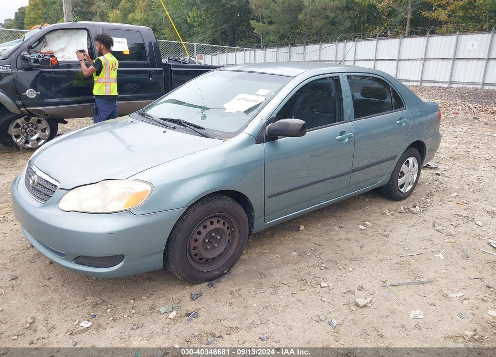 2005 TOYOTA COROLLA CE VIN: 2T1BR32E75C441937