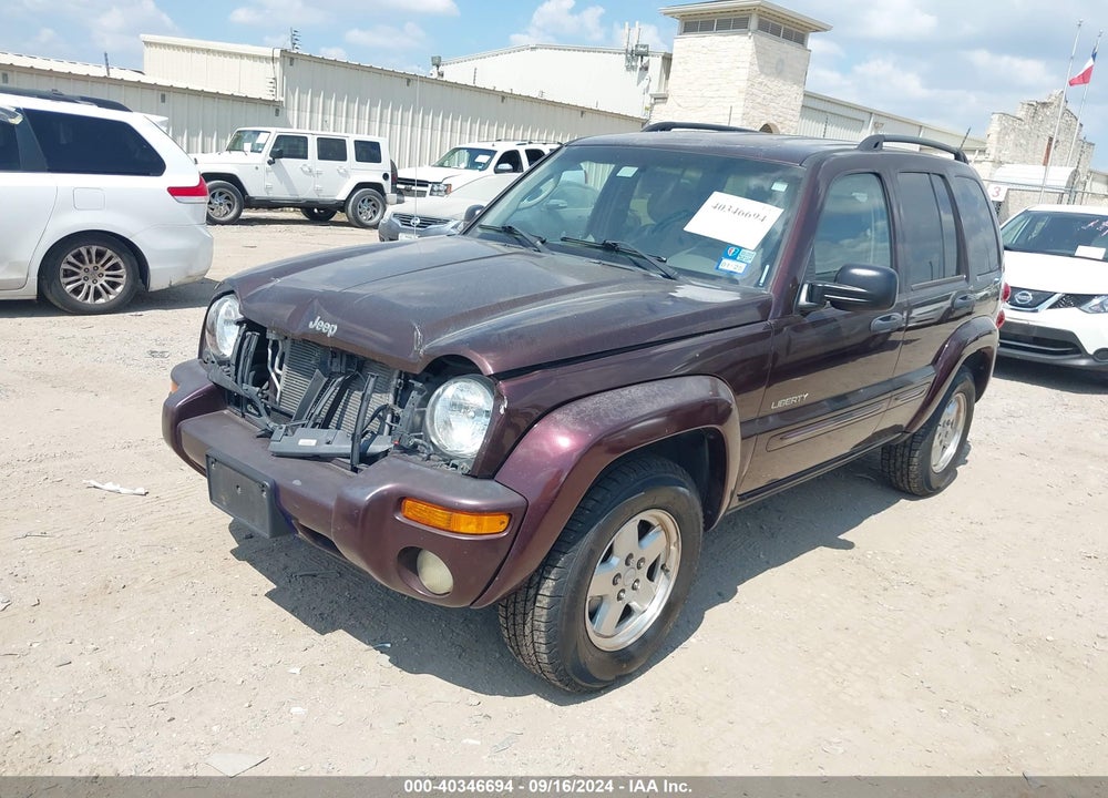 2004 JEEP LIBERTY LIMITED EDITION VIN: 1J4GK58K34W153206