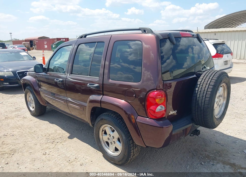 2004 JEEP LIBERTY LIMITED EDITION VIN: 1J4GK58K34W153206