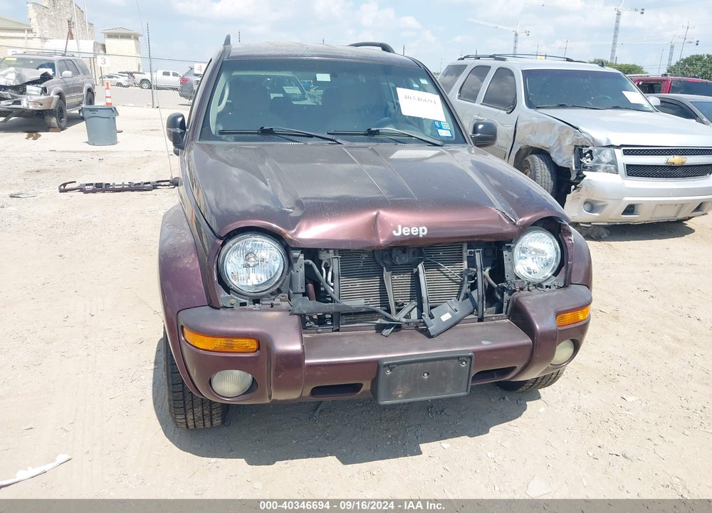 2004 JEEP LIBERTY LIMITED EDITION VIN: 1J4GK58K34W153206