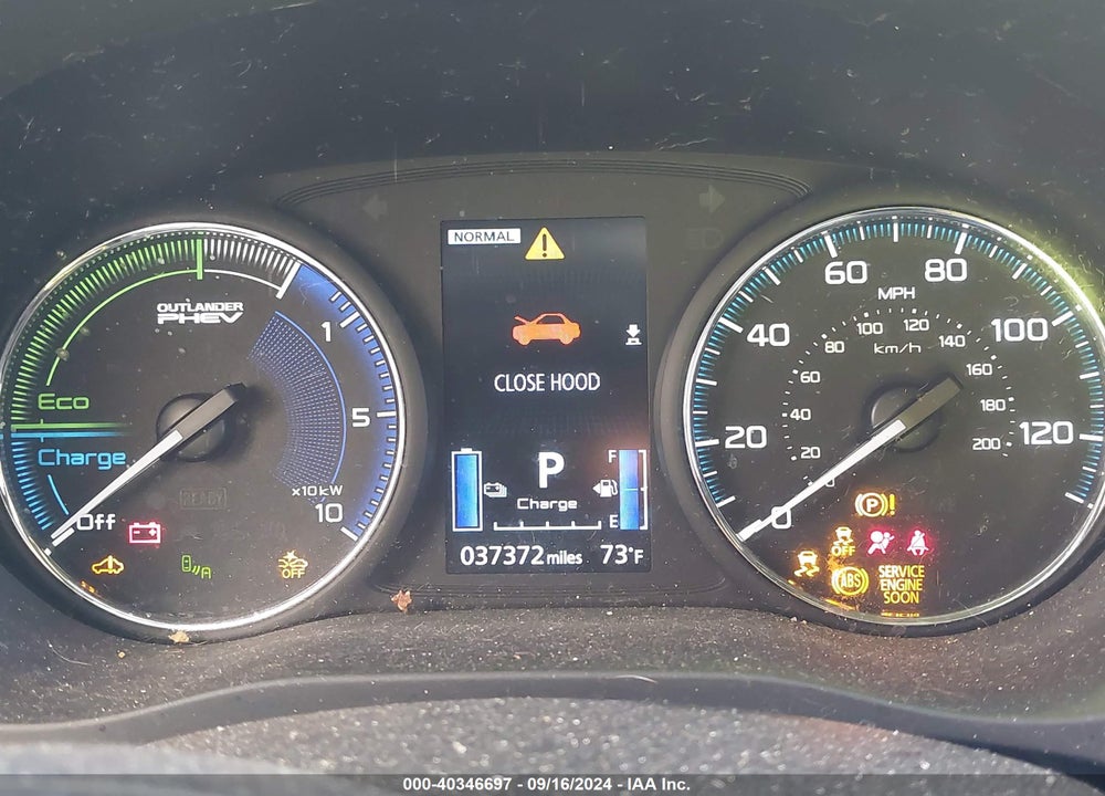2022 MITSUBISHI OUTLANDER PHEV GT S-AWC/LE S-AWC/SEL S-AWC VIN: JA4J2VA76NZ022637
