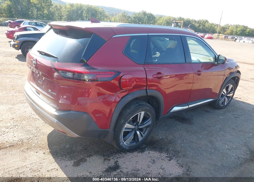 2022 NISSAN ROGUE SL INTELLIGENT AWD VIN: 5N1BT3CB6NC716675
