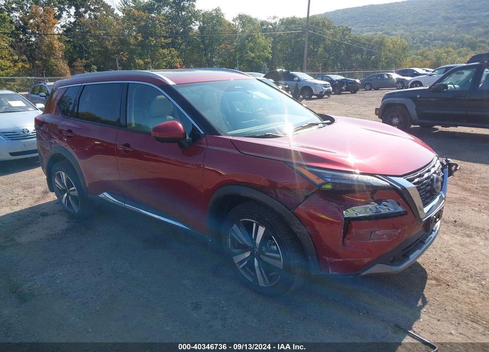 2022 NISSAN ROGUE SL INTELLIGENT AWD VIN: 5N1BT3CB6NC716675