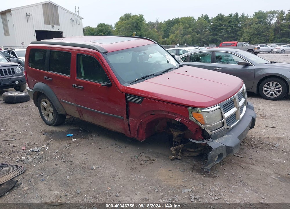 2007 DODGE NITRO SXT VIN: 1D8GU28K57W589401