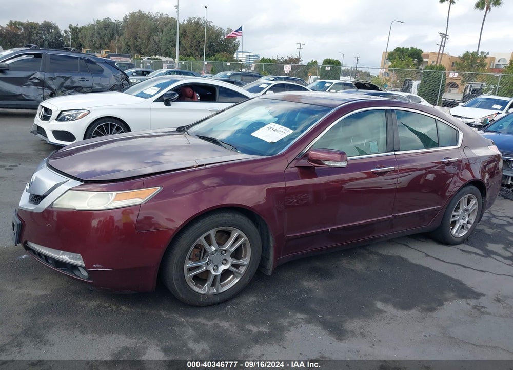 2010 ACURA TL 3.5 VIN: 19UUA8F55AA015851
