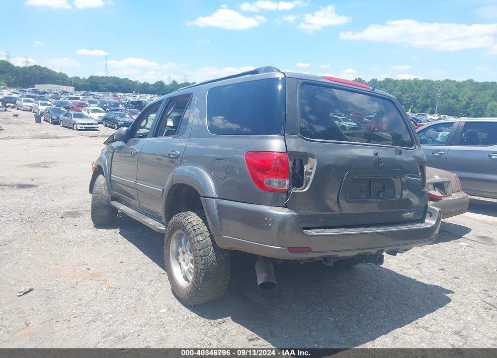 2005 TOYOTA SEQUOIA SR5 V8 VIN: 5TDZT34A85S258788