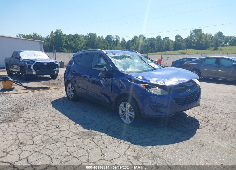 2012 HYUNDAI TUCSON GLS VIN: KM8JU3AC6CU445080