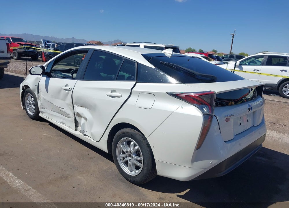 2018 TOYOTA PRIUS THREE VIN: JTDKARFU3J3058592
