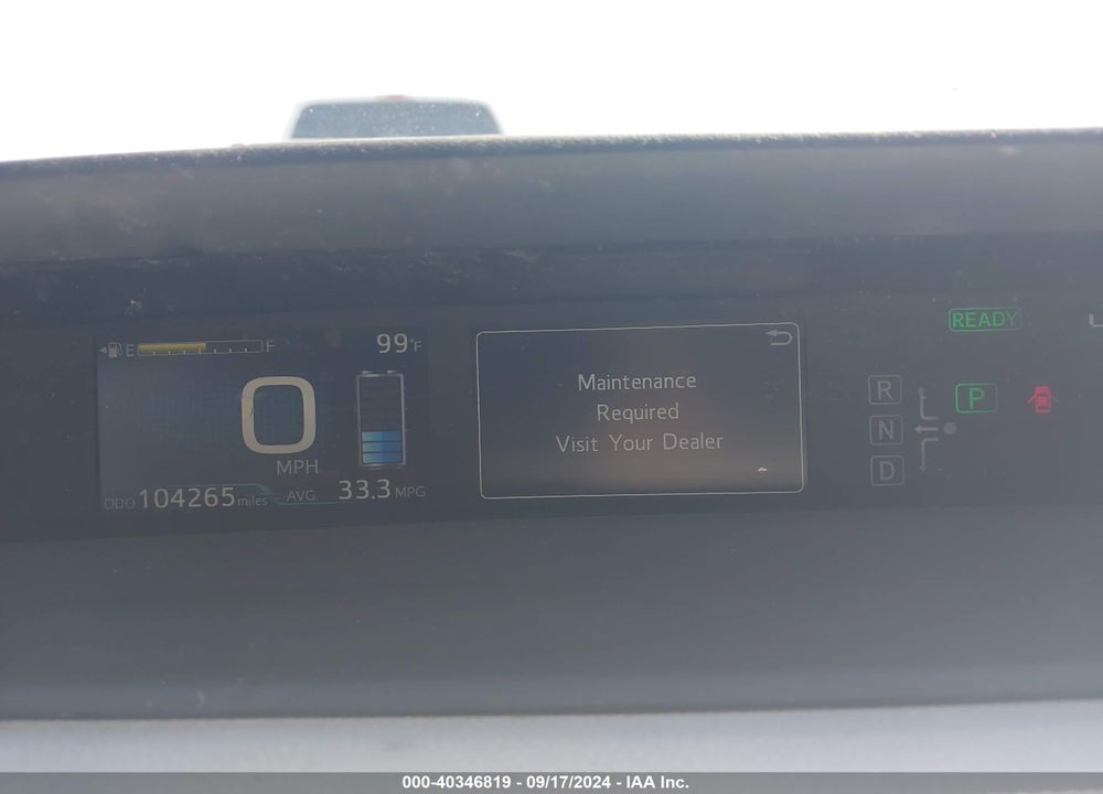 2018 TOYOTA PRIUS THREE VIN: JTDKARFU3J3058592
