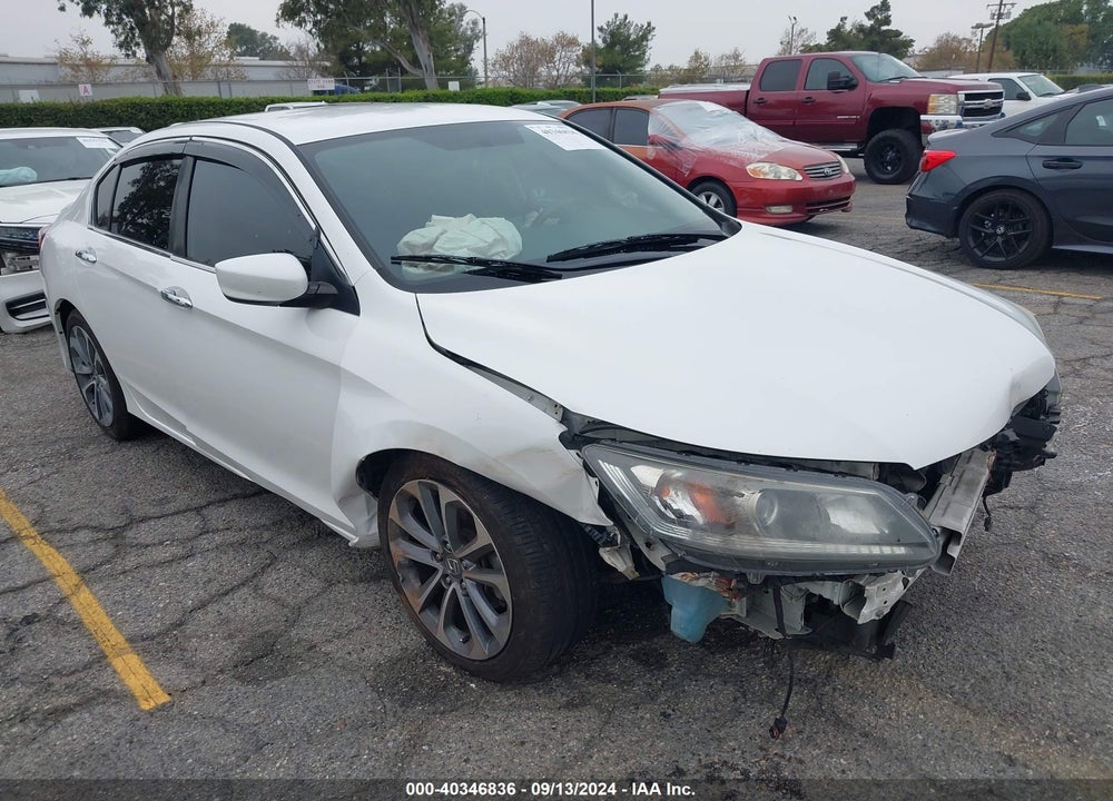 2015 HONDA ACCORD SPORT VIN: 1HGCR2F57FA213047