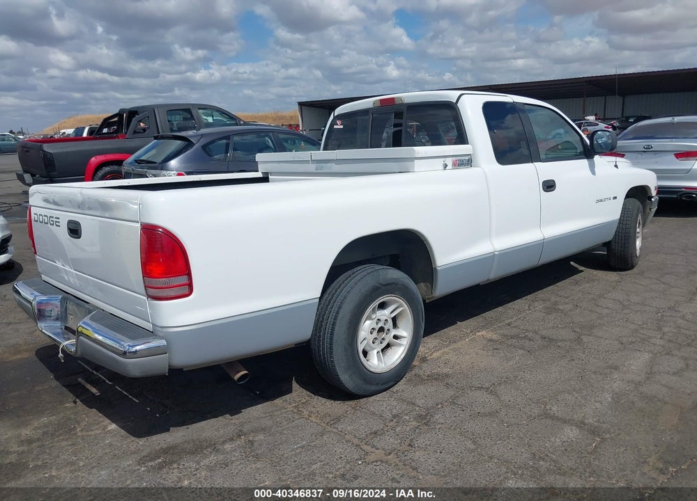 1999 DODGE DAKOTA SLT/SPORT VIN: 1B7GL22X4XS168847