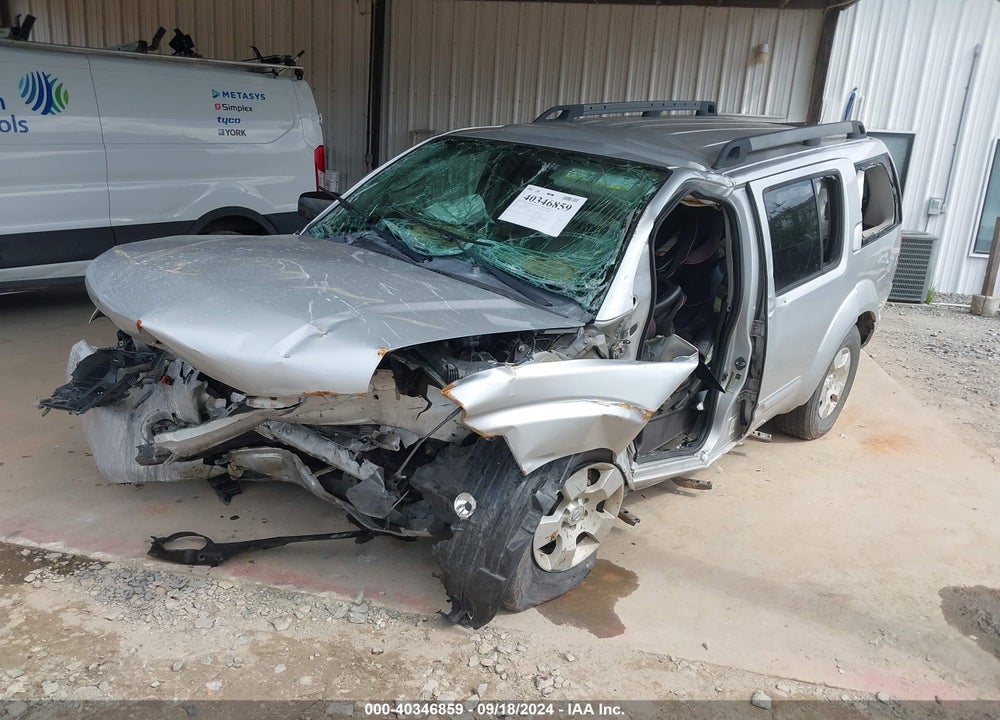 2012 NISSAN PATHFINDER S VIN: 5N1AR1NN3CC621851