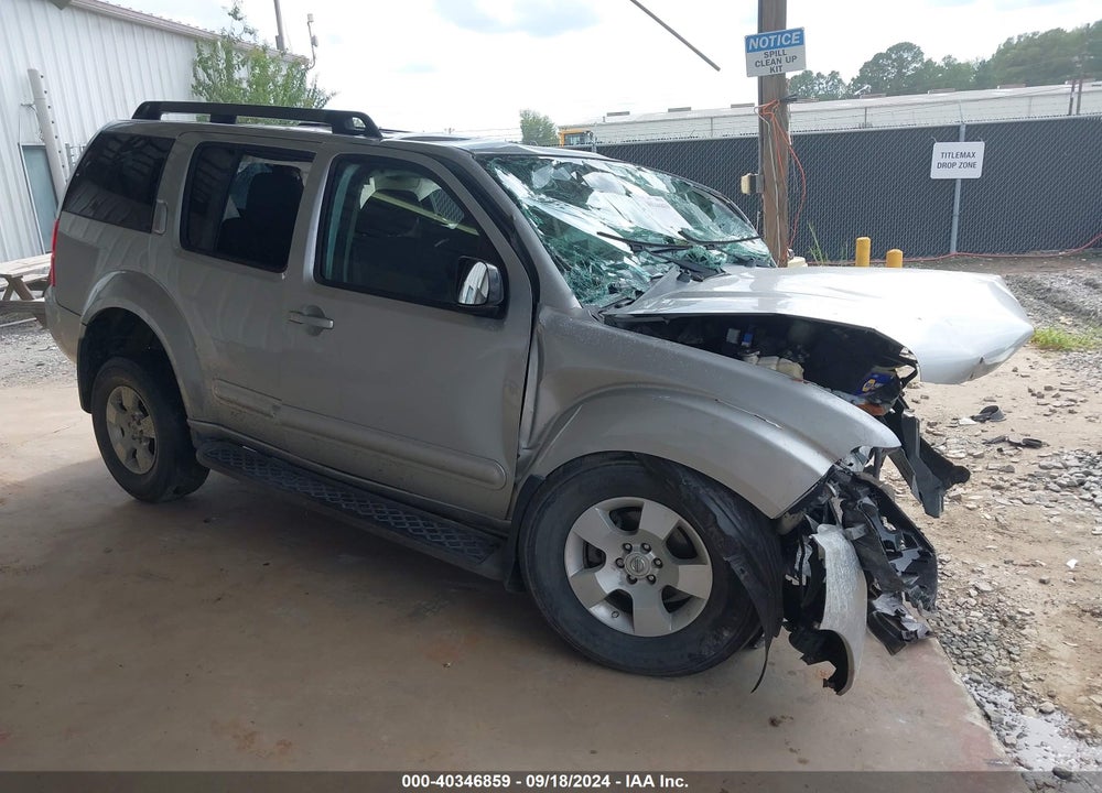 2012 NISSAN PATHFINDER S VIN: 5N1AR1NN3CC621851