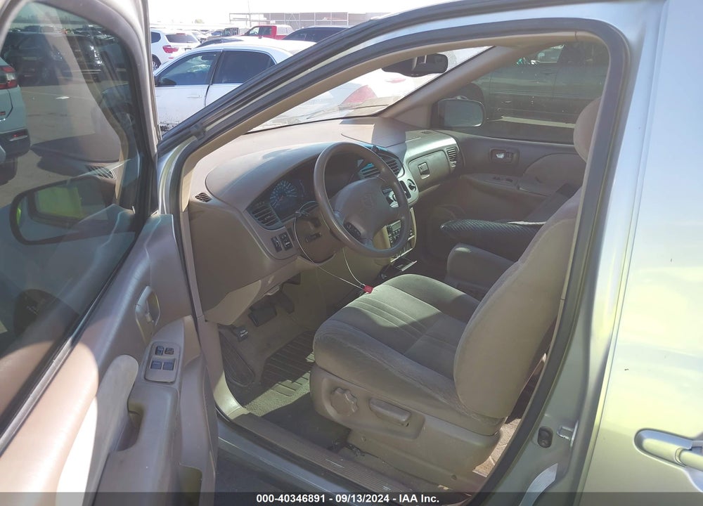 2001 TOYOTA SIENNA CE VIN: 4T3ZF19C41U356084