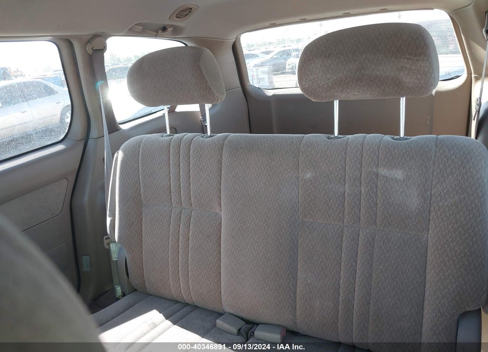 2001 TOYOTA SIENNA CE VIN: 4T3ZF19C41U356084