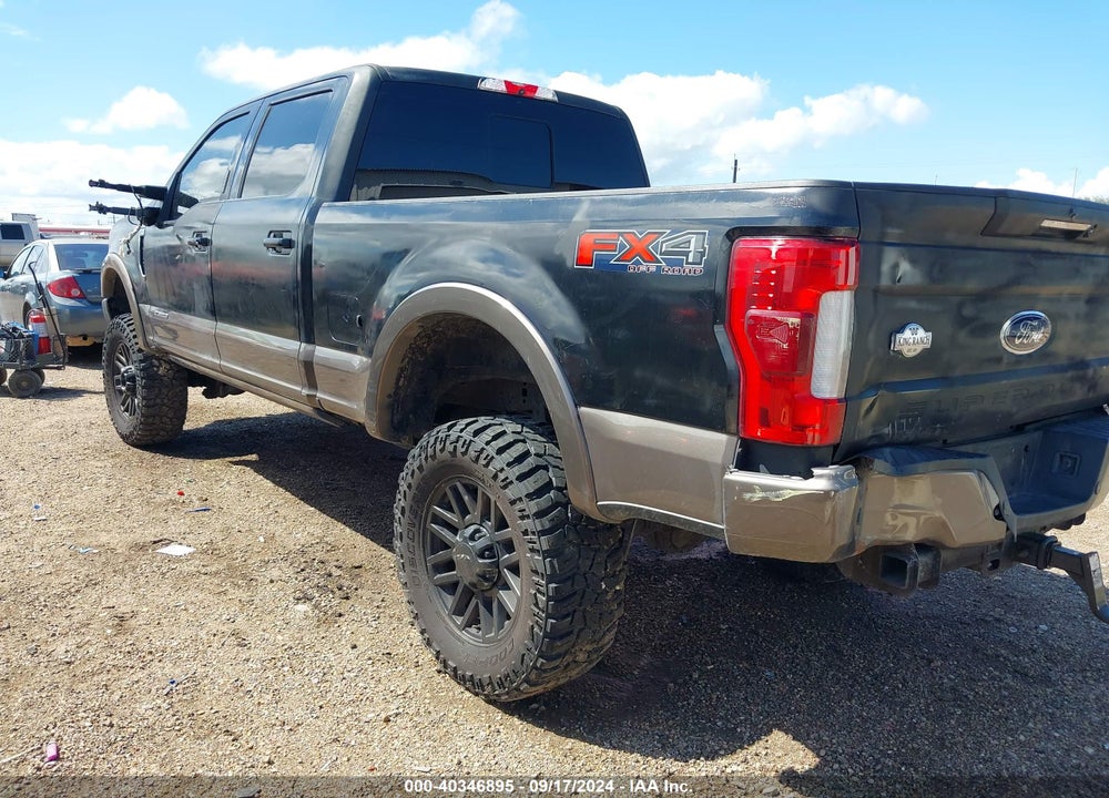 2019 FORD F-250 KING RANCH VIN: 1FT7W2BT7KED82047