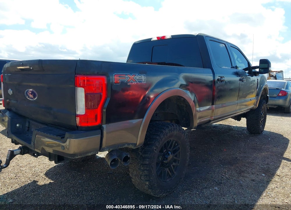 2019 FORD F-250 KING RANCH VIN: 1FT7W2BT7KED82047