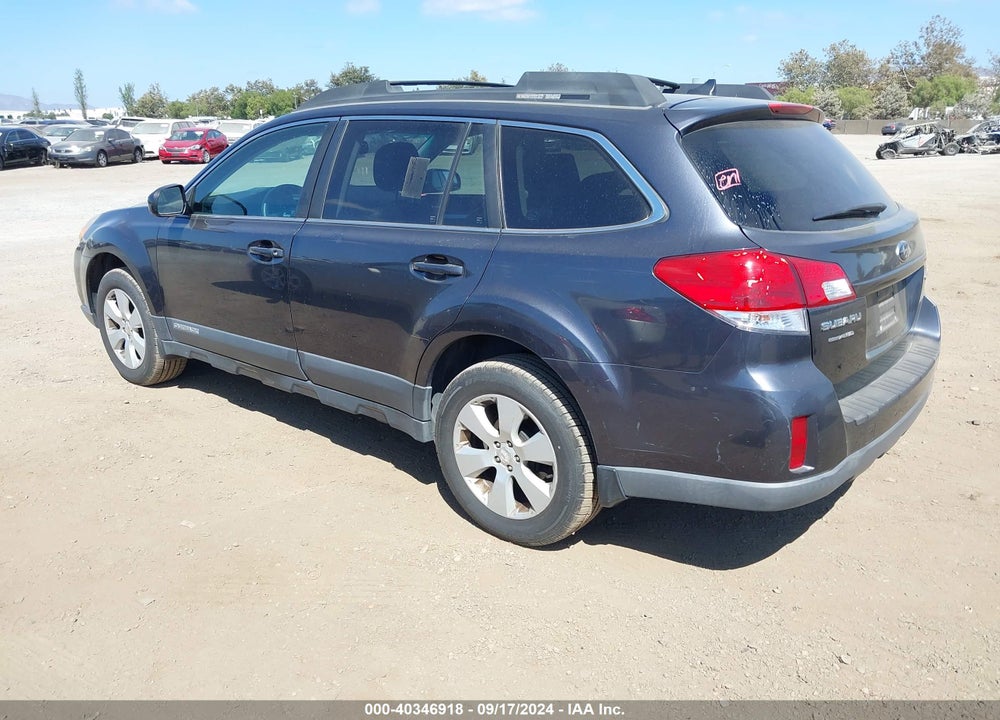 2011 SUBARU OUTBACK 2.5I PREMIUM VIN: 4S4BRBFC2B3354143
