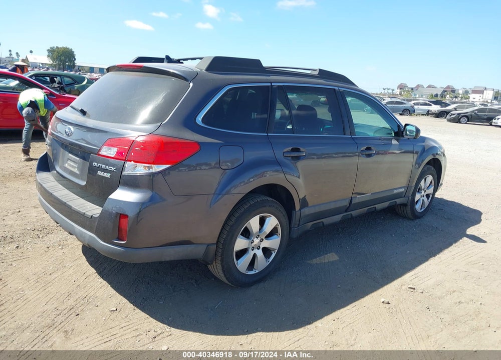 2011 SUBARU OUTBACK 2.5I PREMIUM VIN: 4S4BRBFC2B3354143