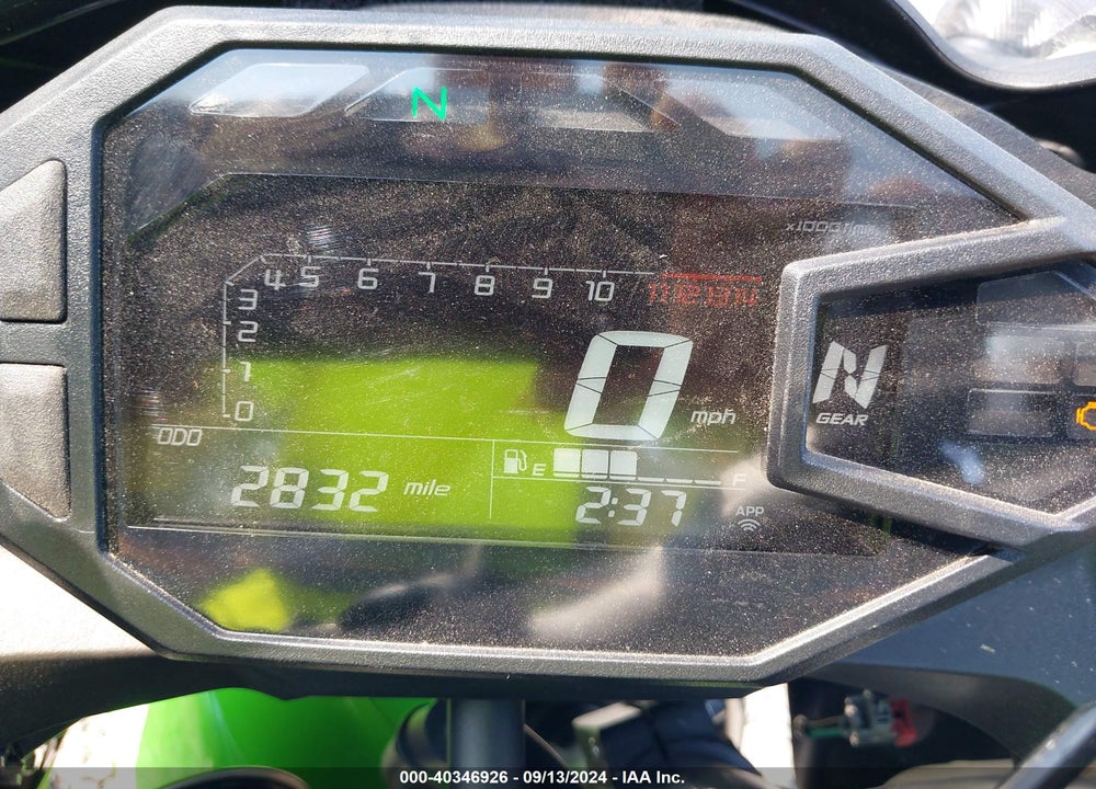 2024 KAWASAKI EX500 H VIN: ML5EXGH12RDA12578