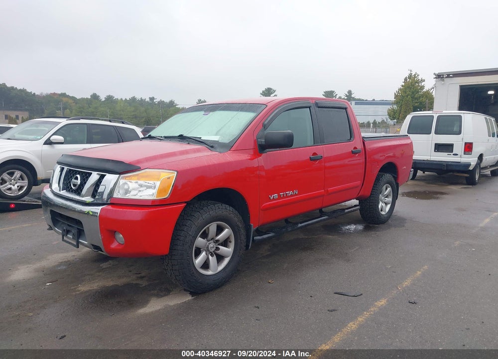 2011 NISSAN TITAN SV VIN: 1N6AA0EC8BN324787