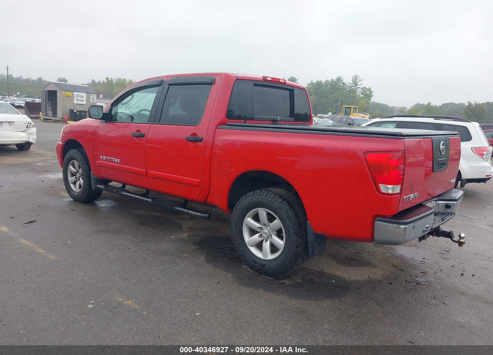 2011 NISSAN TITAN SV VIN: 1N6AA0EC8BN324787