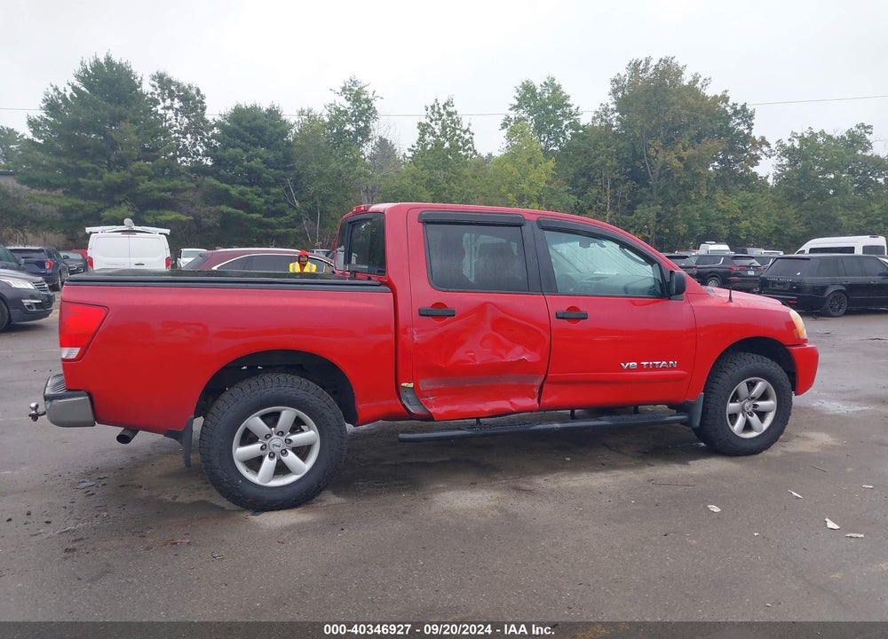 2011 NISSAN TITAN SV VIN: 1N6AA0EC8BN324787