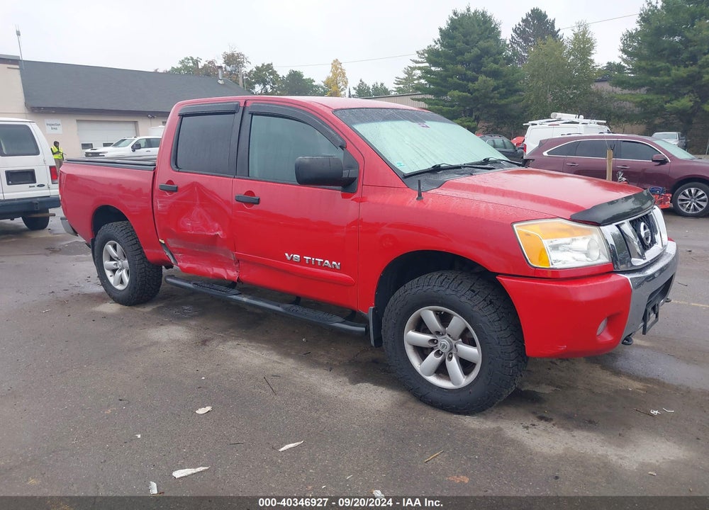 2011 NISSAN TITAN SV VIN: 1N6AA0EC8BN324787