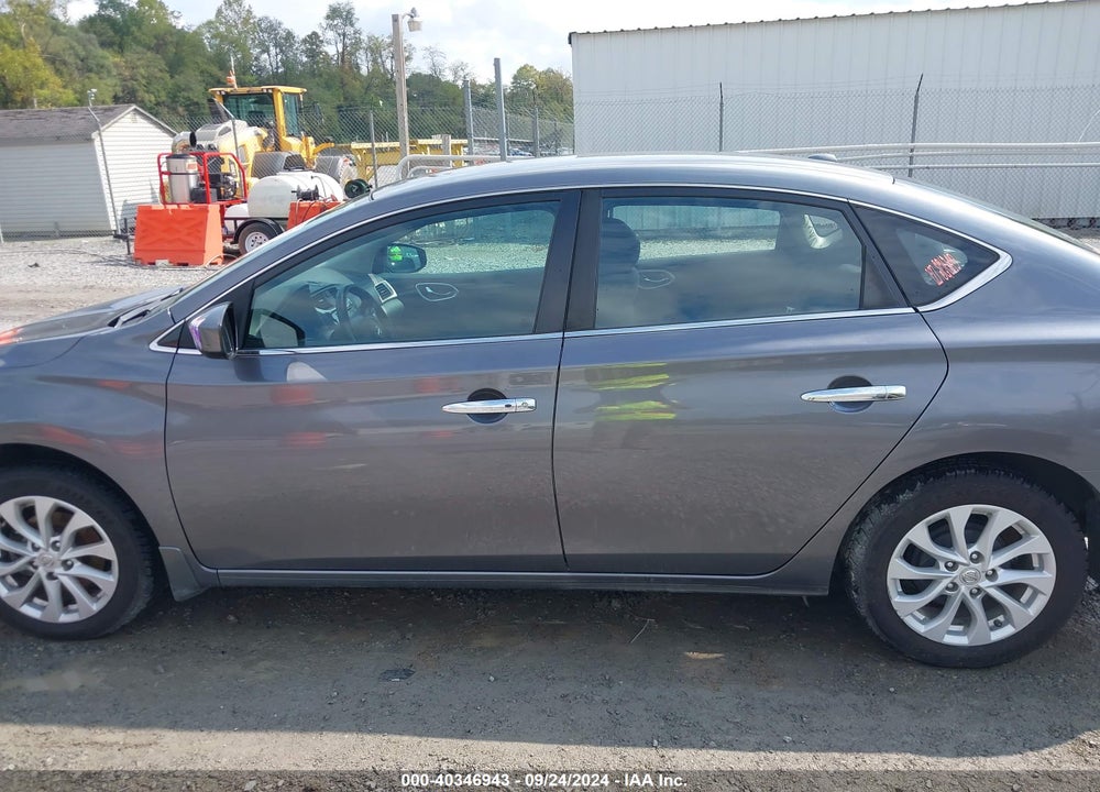 2018 NISSAN SENTRA SV VIN: 3N1AB7APXJY264937