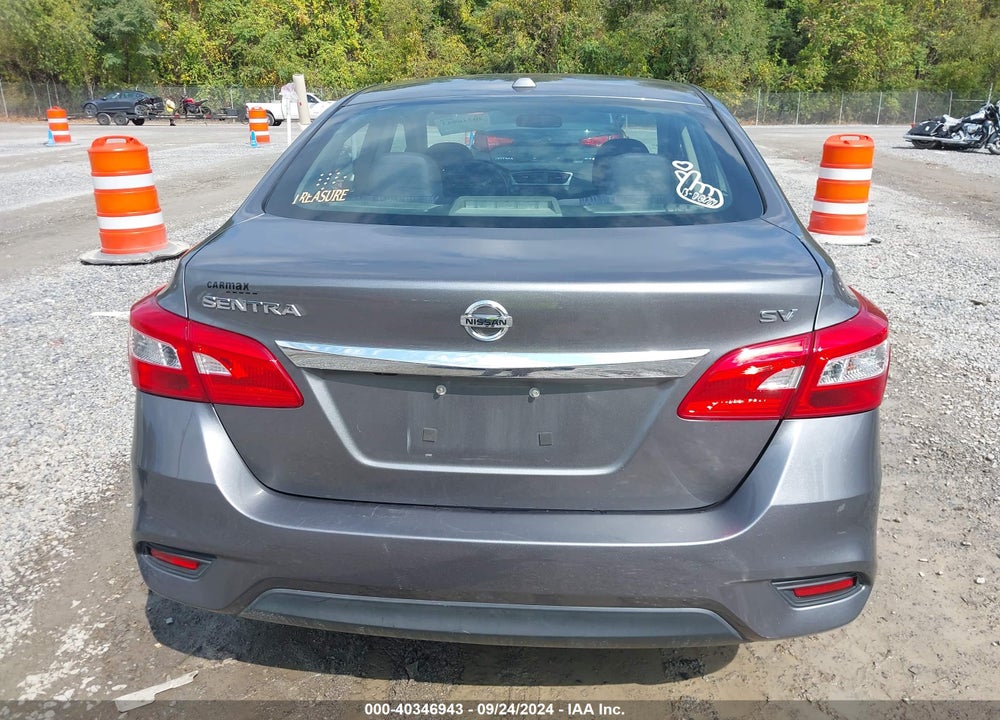 2018 NISSAN SENTRA SV VIN: 3N1AB7APXJY264937