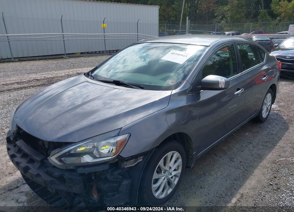 2018 NISSAN SENTRA SV VIN: 3N1AB7APXJY264937